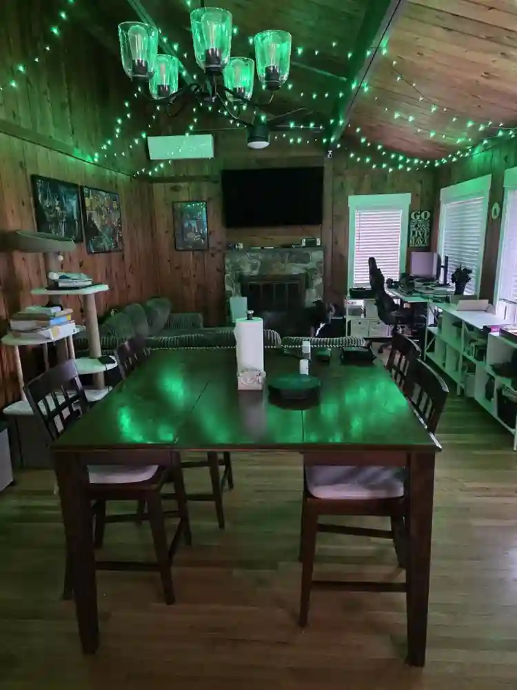 1 bed 1 bath (shared) house.