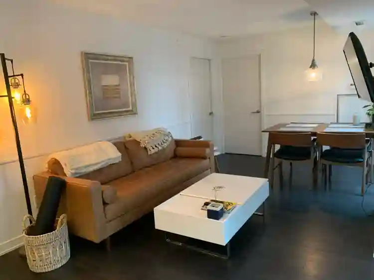 Furnished Master bed + ensuite bath