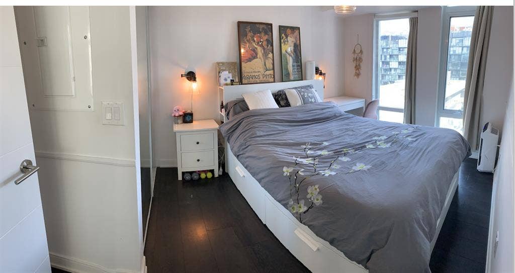 Furnished Master bed + ensuite bath