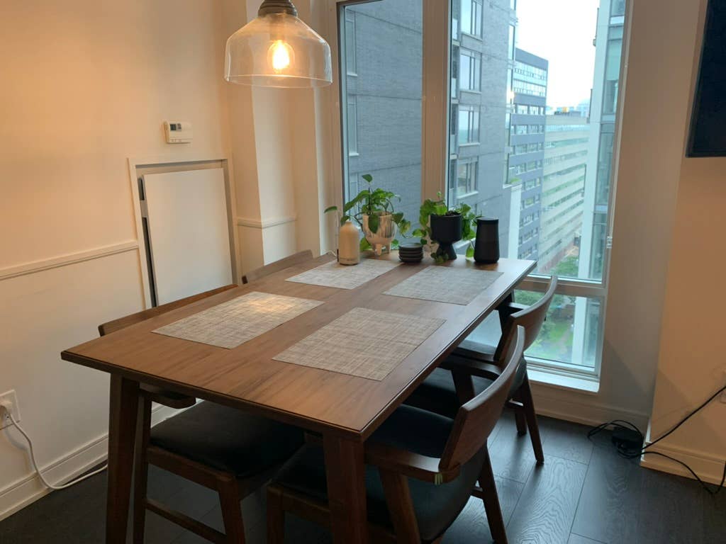 Furnished Master bed + ensuite bath