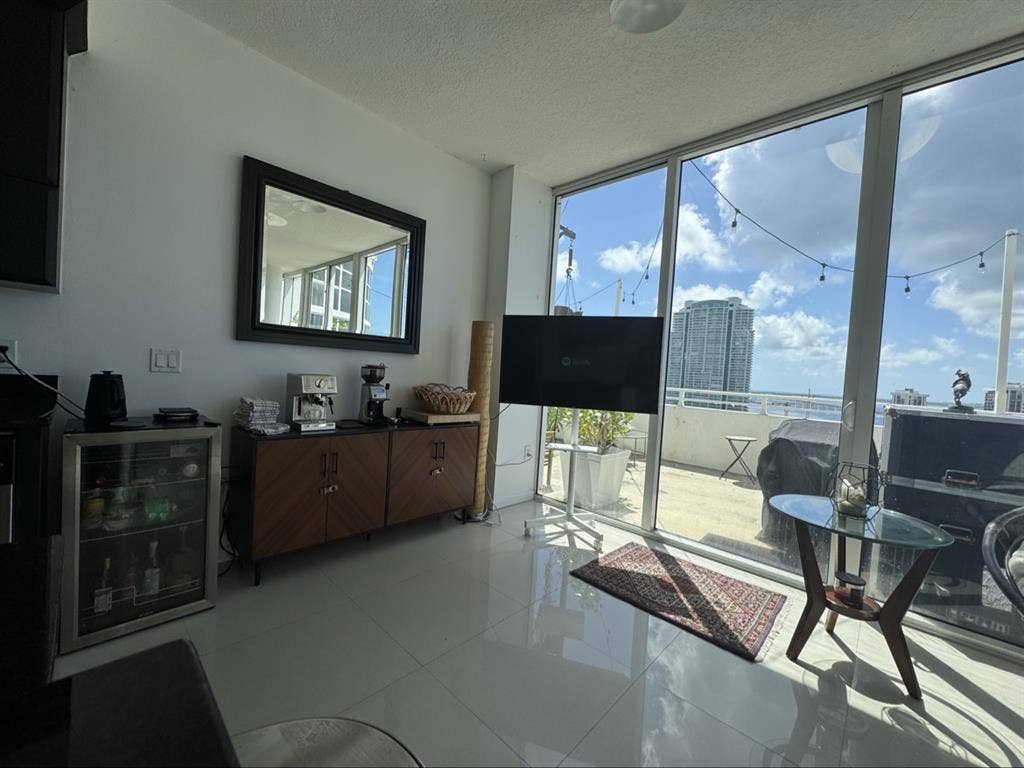 Furnished Bedroom/Bathroom