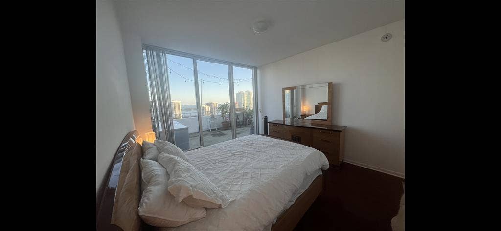 Furnished Bedroom/Bathroom