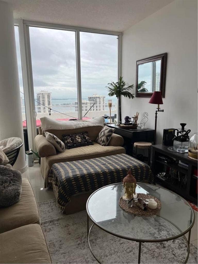 Furnished Bedroom/Bathroom
