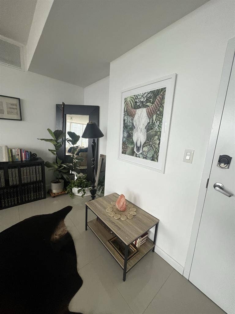 Furnished Bedroom/Bathroom