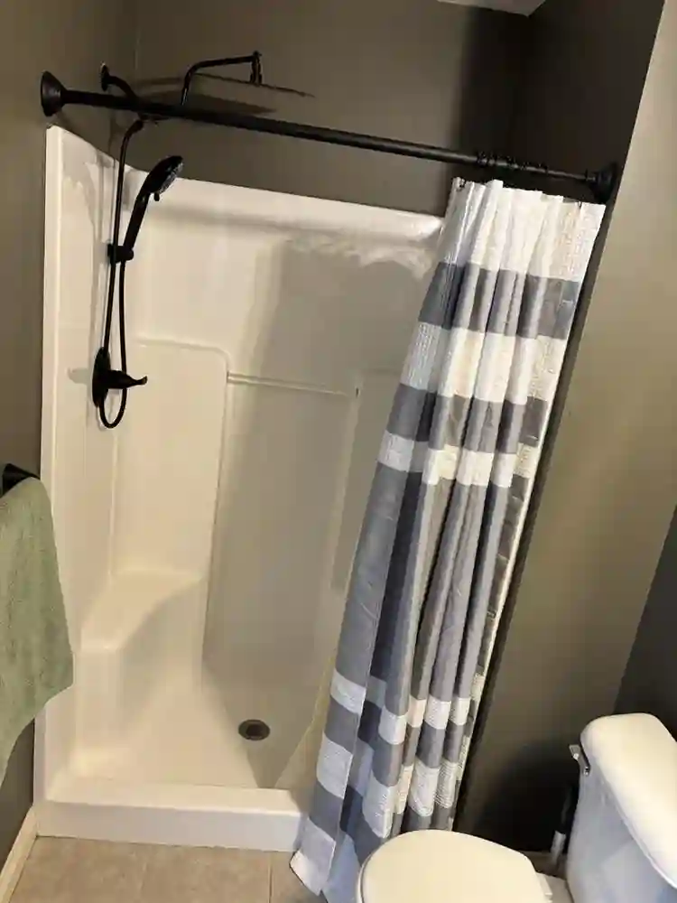 Master bedroom, attached Bathroom