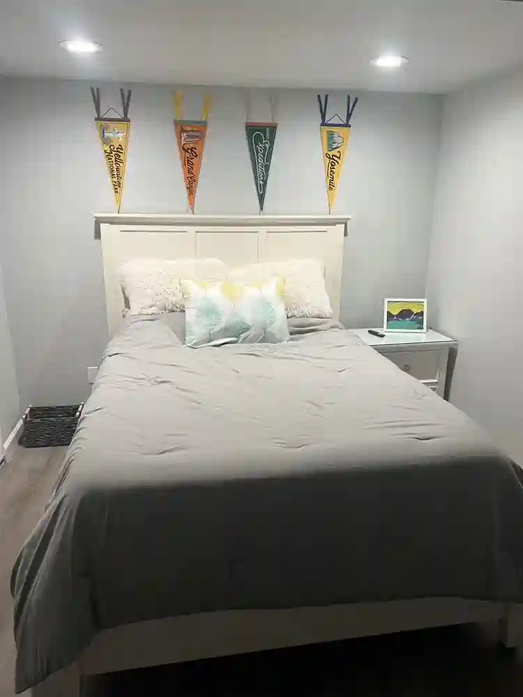Apartment style private basement