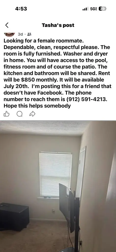 Looking for a roommate
