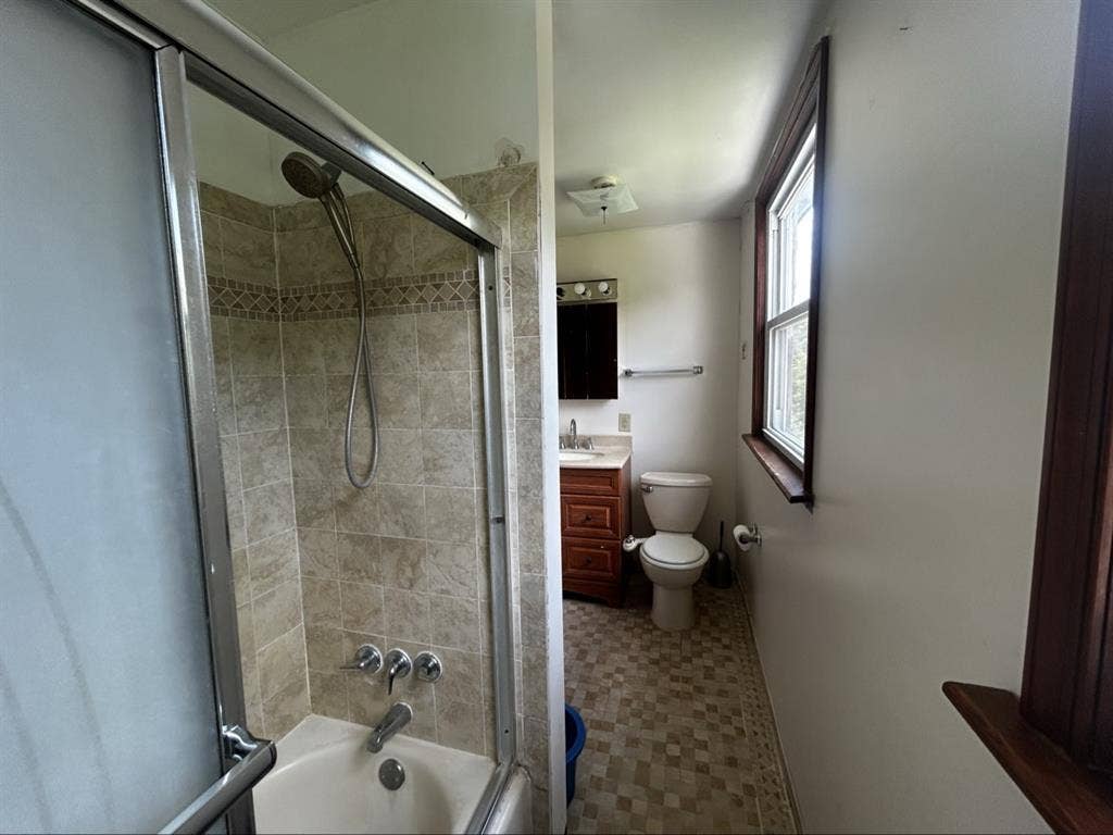 Large room + den + private bathroom