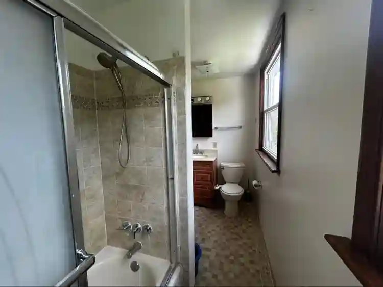 Large room + den + private bathroom