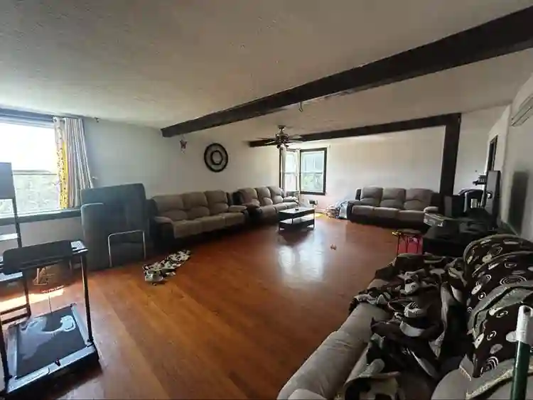 Large room + den + private bathroom