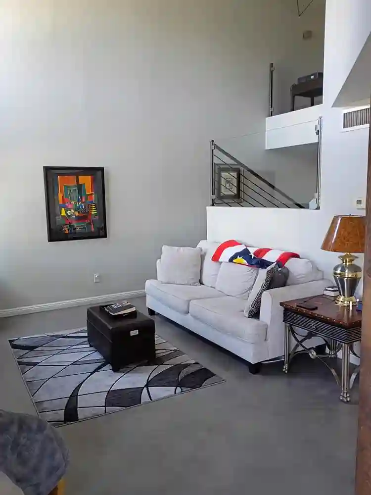 Private unfurnished bedroom / bath