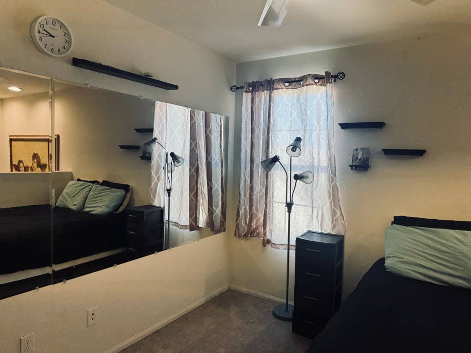 private room and private bathroom