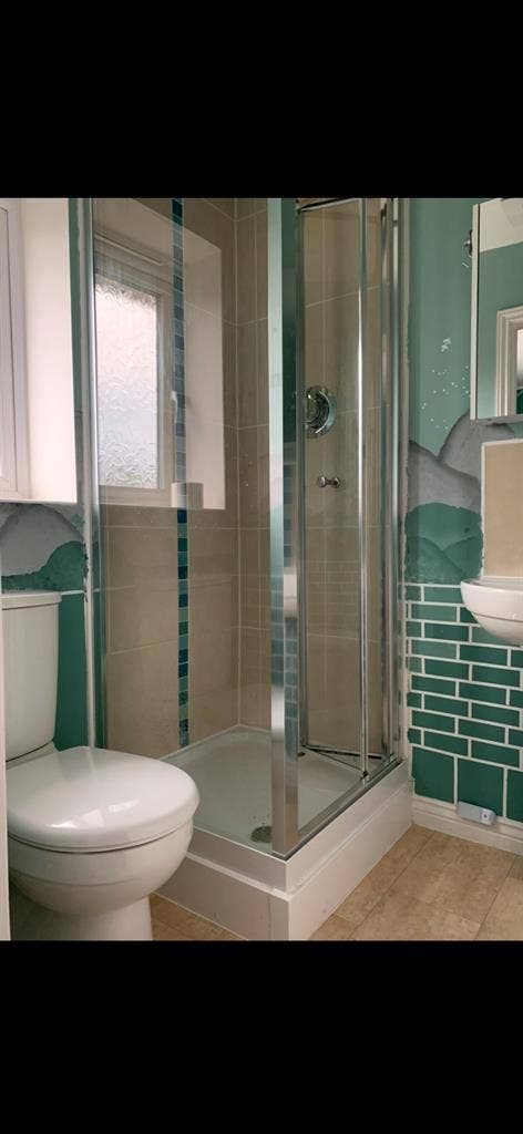 Room with private bathroom