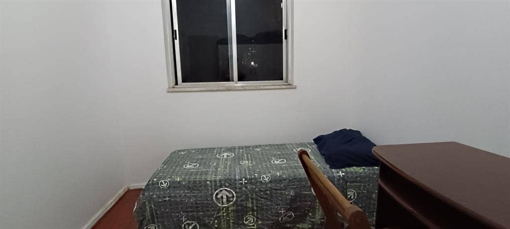 Quarto privativo e silencioso.