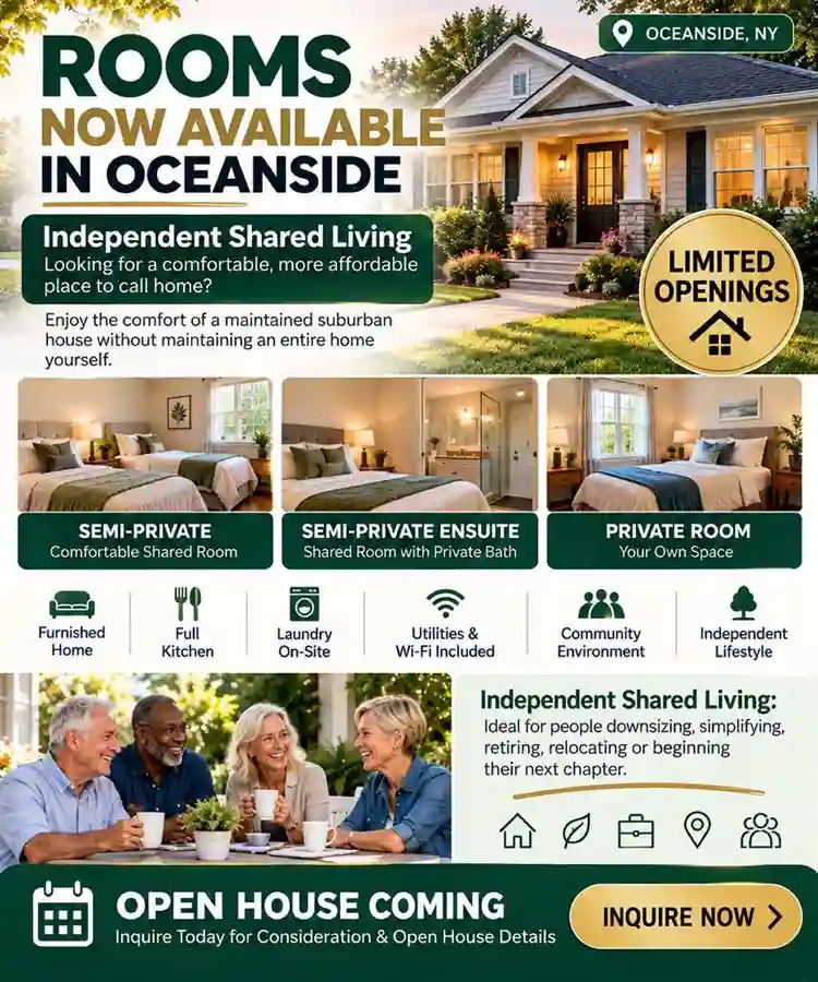 NEW SHARED LIVING HOUSE IS OPENING!