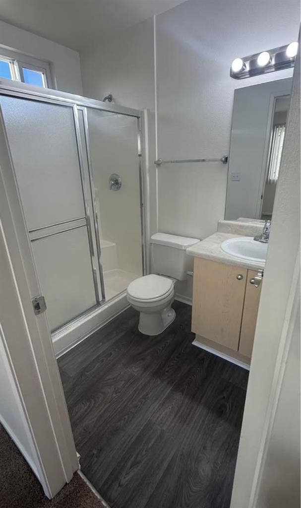 Master bedroom with bathroom