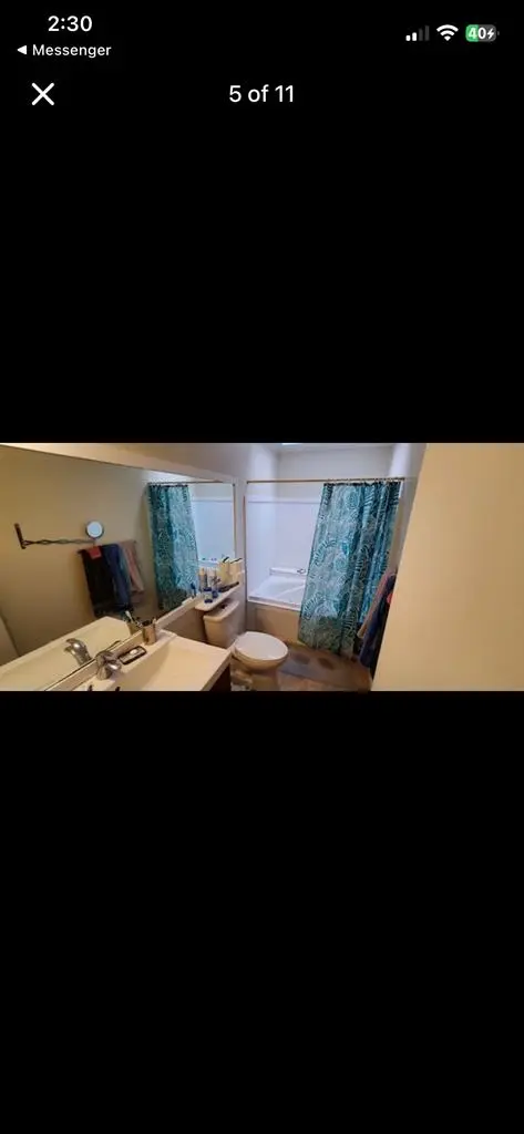 1 bed 1 bath Master bedroom Roomate