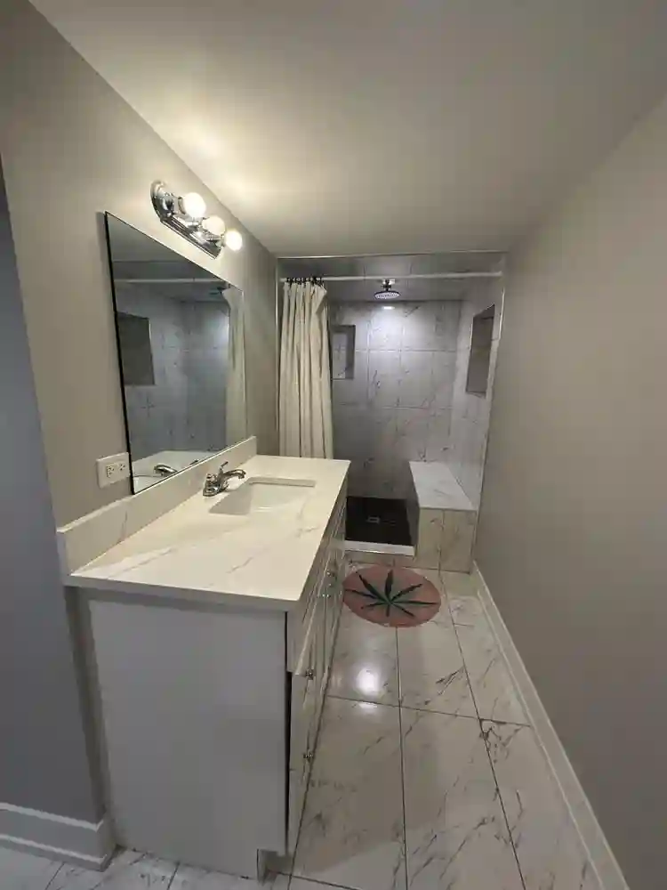 Furnished Private Bed + bath