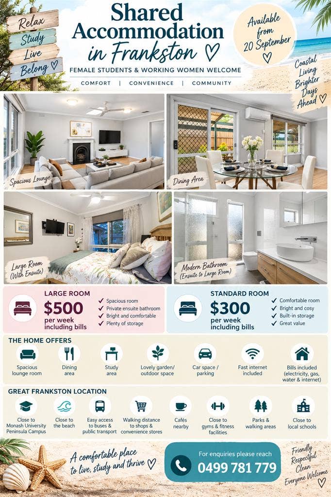 Share accomodation frankston