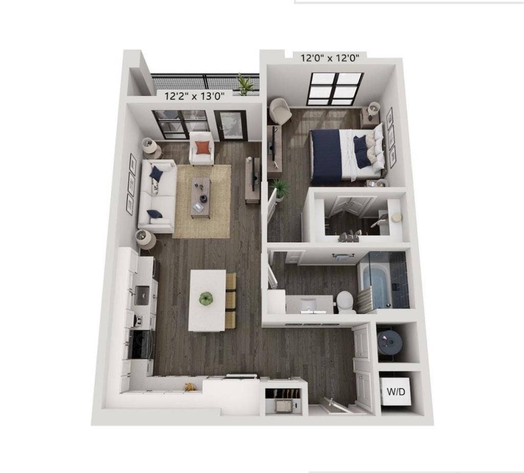 1 BR 1 BA Lease Takeover South End
