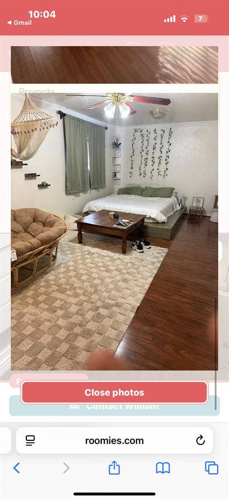 Room for rent