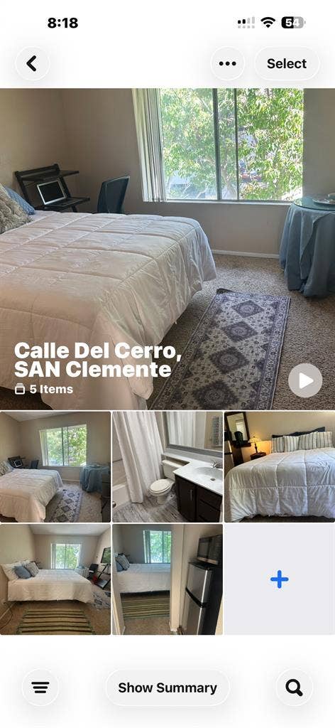 Furnished Master Suite/Private Bath