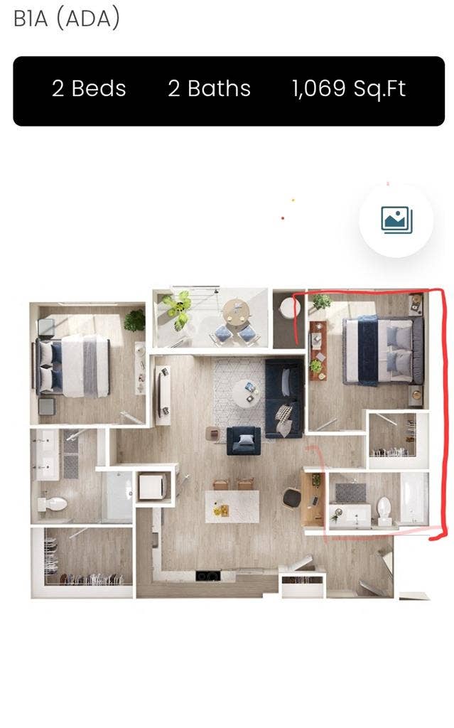 Empty Bedroom:)