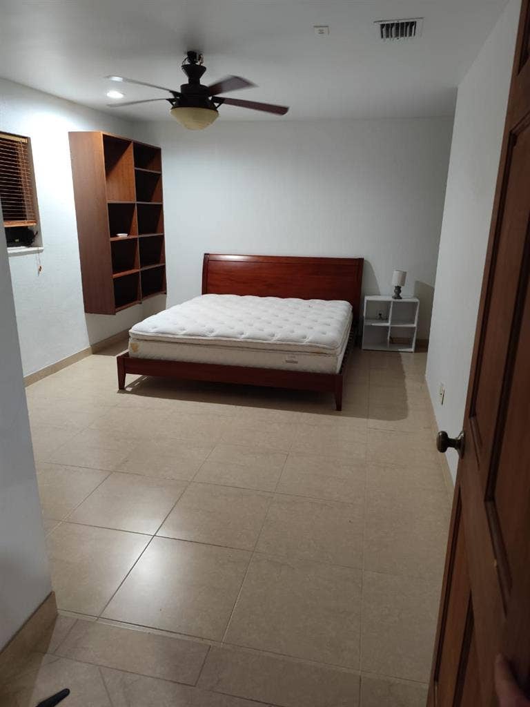 Spacious, furnished room in a home