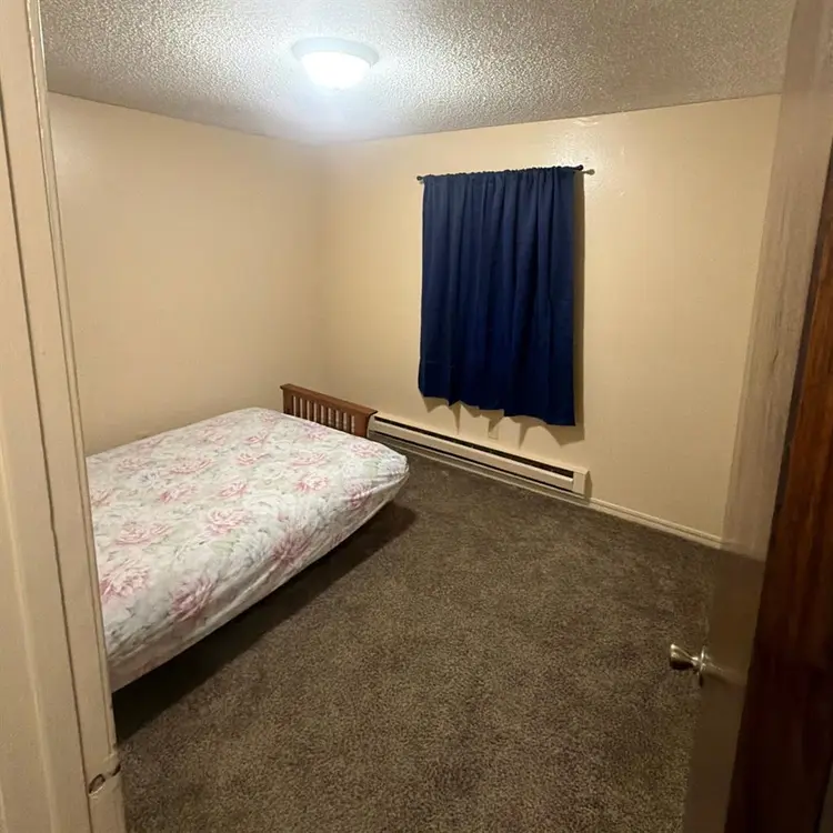 Room and shared living space.