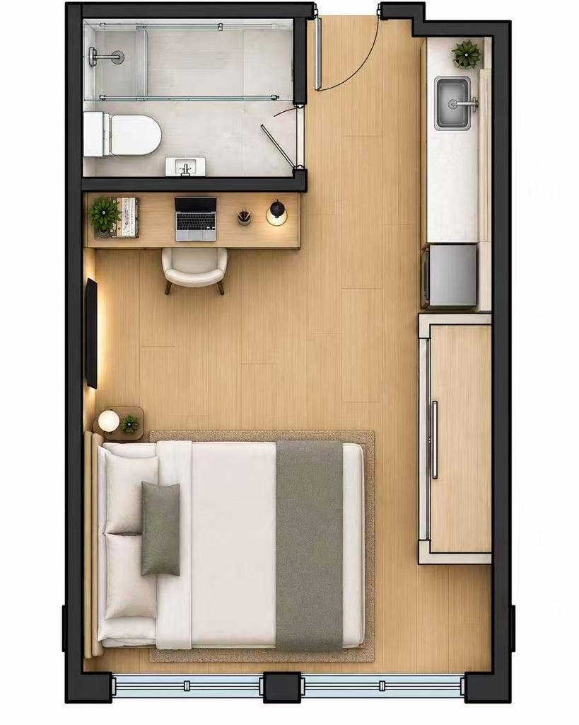 Newly Built Rooming House