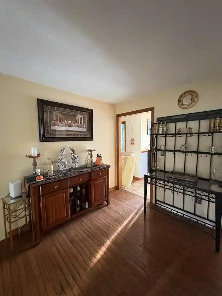Master bedroom in peaceful home