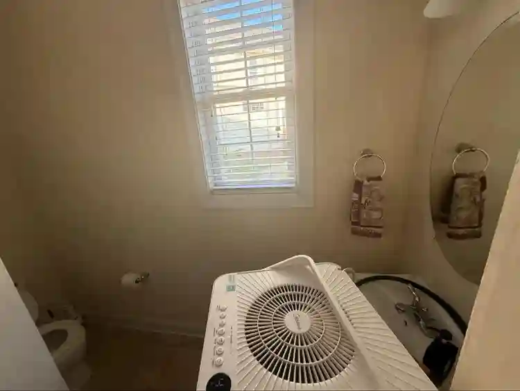 Sharing my room for half rent.