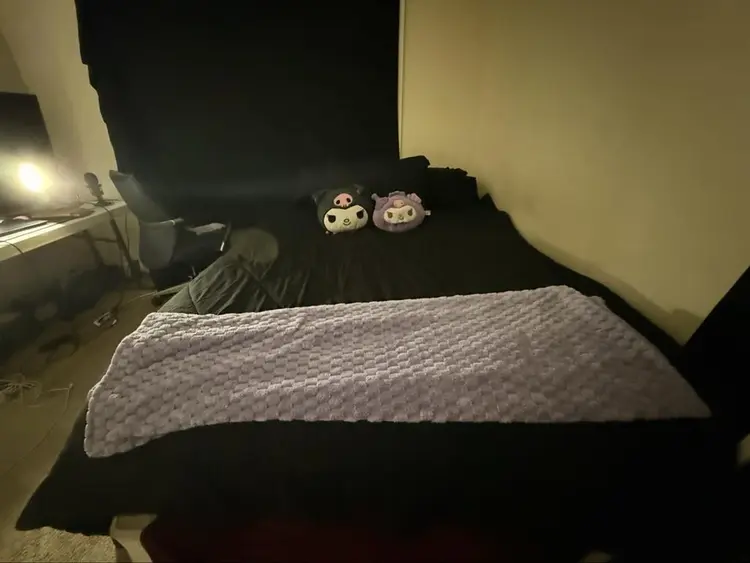 Sharing my room for half rent.