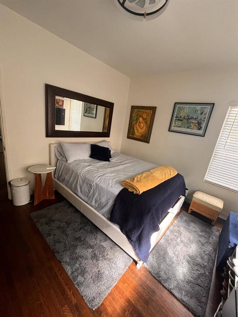 Private room with bathroom.