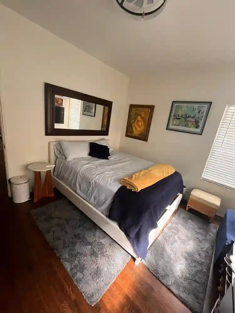 Private room with bathroom.
