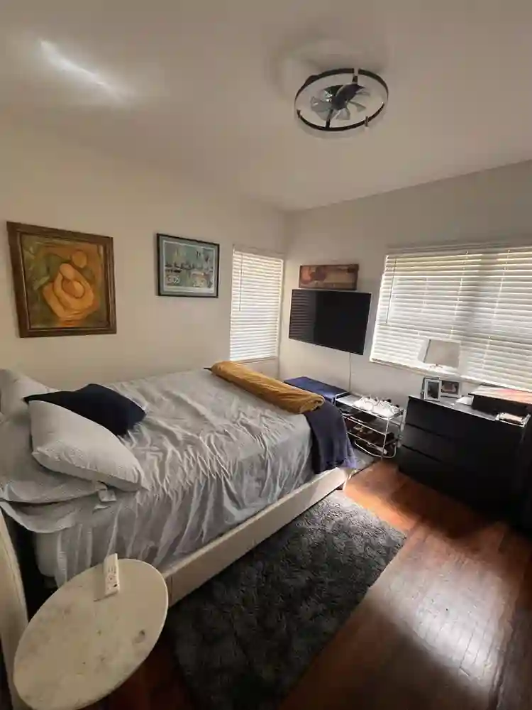Private room with bathroom.