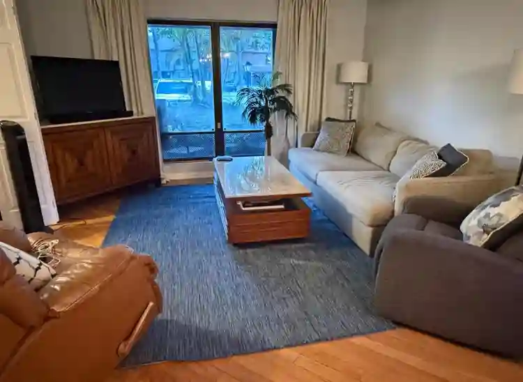 Master bedroom and walk-in closet