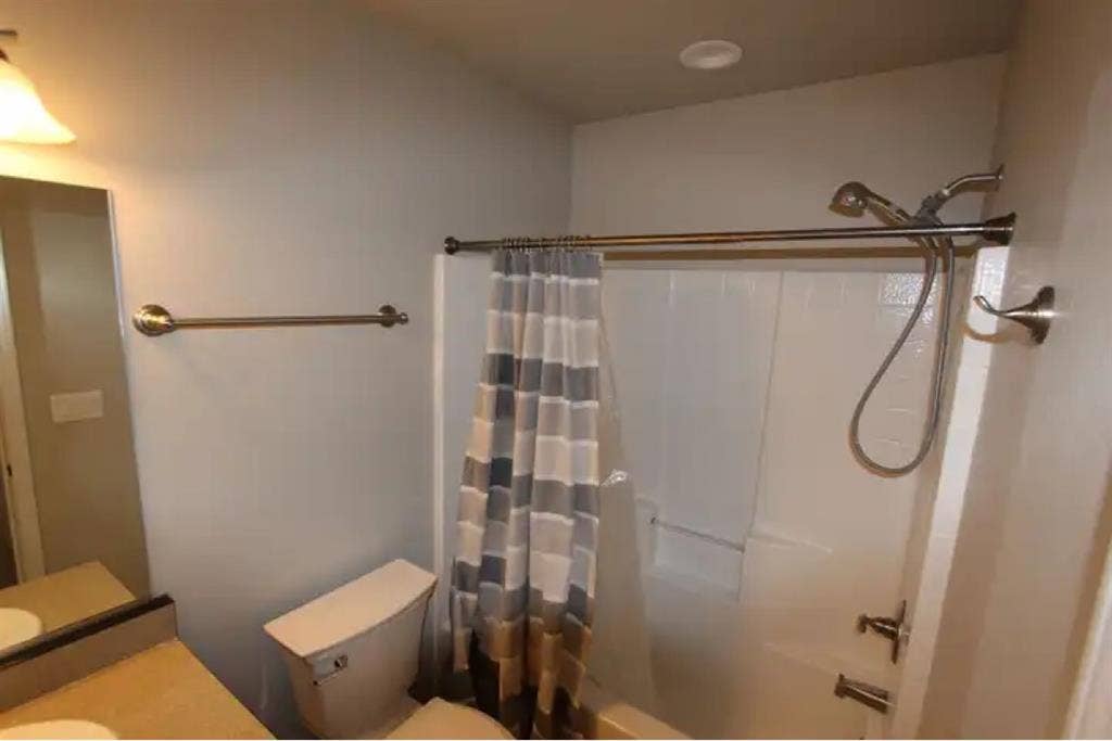 Room with private bathroom