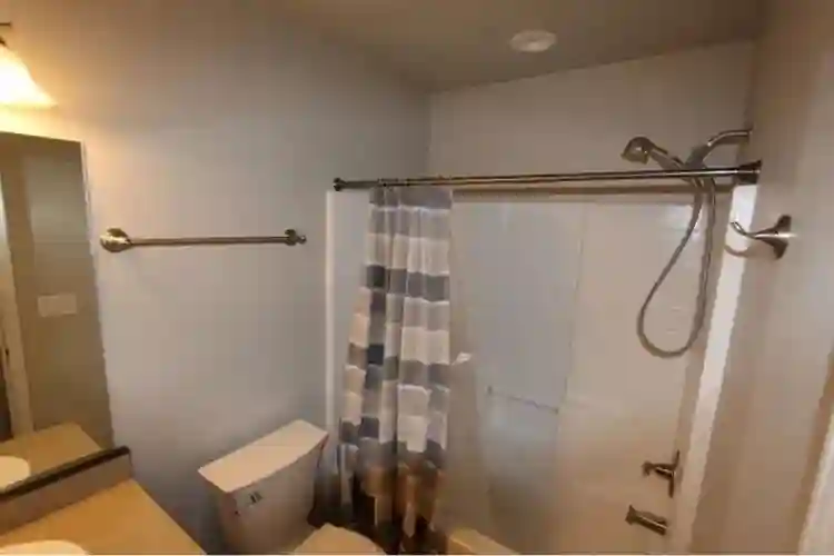 Room with private bathroom