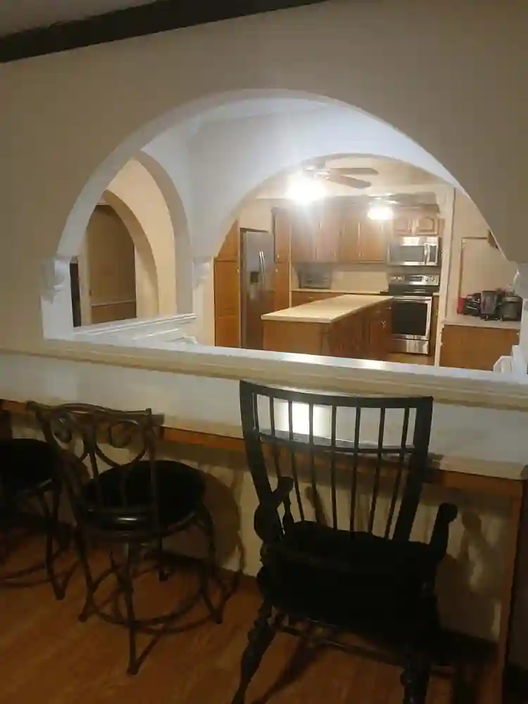 Private room and bathroom on lake