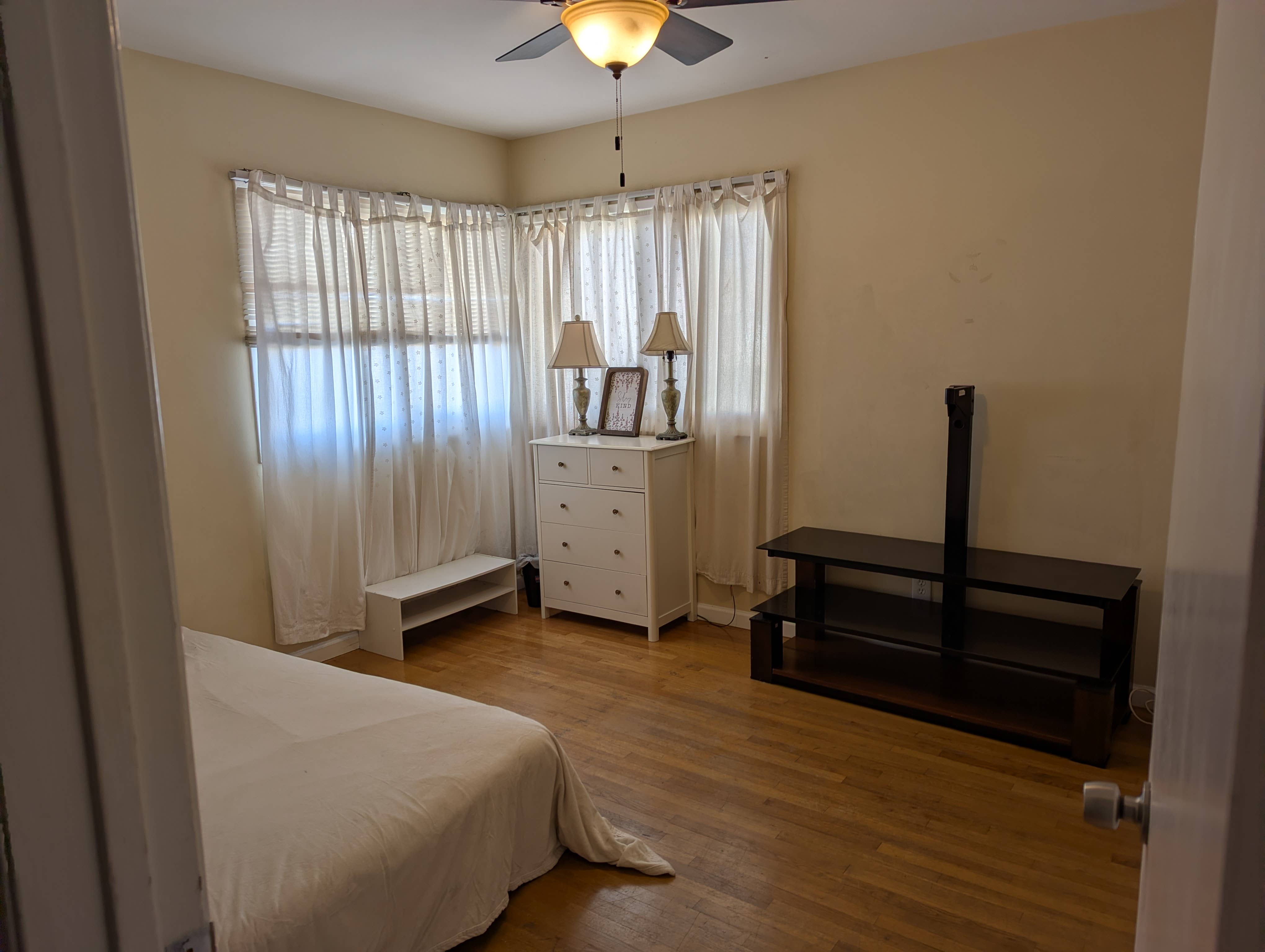 Spacious master bedroom
