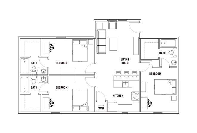 Lodges Jan-July Sublease