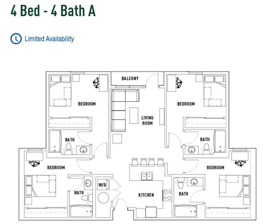 Sublet for 2125 Franklin Unit
