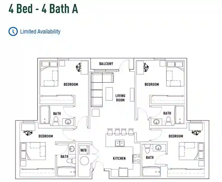 Sublet for 2125 Franklin Unit