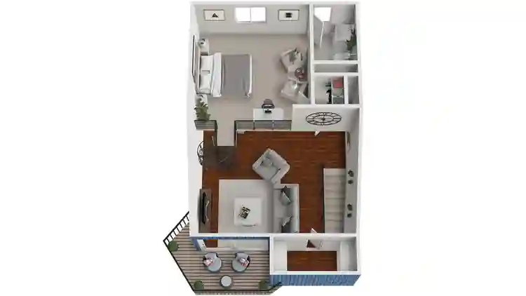 2 Private Living Areas - 1 Home