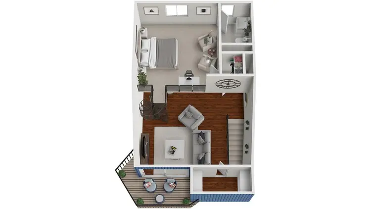 2 Private Living Areas - 1 Home