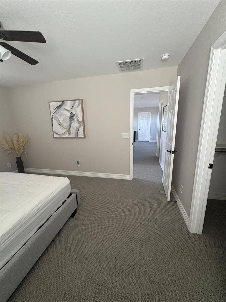 Room and Bath on separate floor