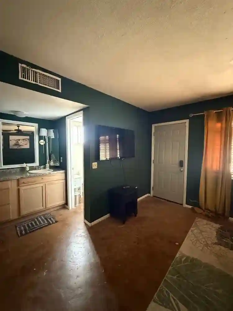 Private master bedroom suite.