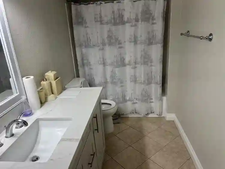 Private room and bath