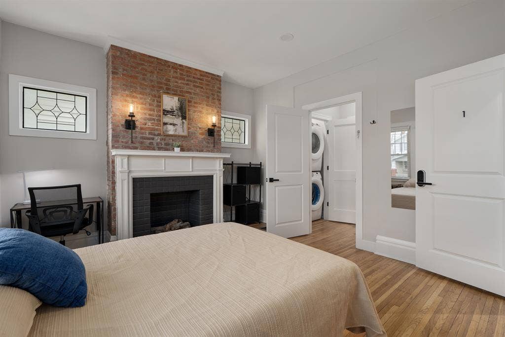 In-Room Half Bath and Laundry!!
